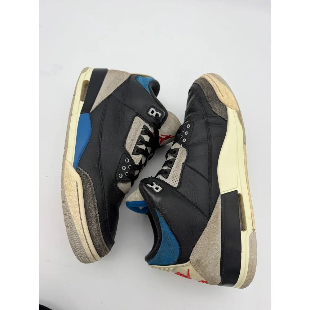 Jordan 3 Retro Tinker Black Cement Mens Sneakers CK4348-007 Size 11.5